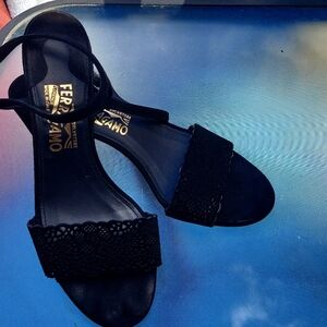 FERRAGAMO Chunky heel sandal